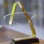 customized Crystal Trophy supplier Dubai 2024-NSF Crystal Arcade