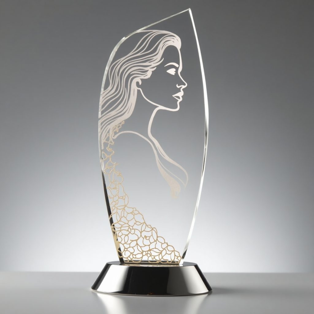 Women's Day Sample Trophy Award