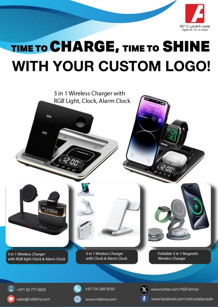  Wireless charger featuring a modern design with an integrated digital clock, customizable RGB lighting, and an alarm function. The device offers fast, cable-free charging for Qi-enabled devices, and the RGB light can be adjusted to various colors and modes for ambiance. The clear digital display shows the time, and the alarm function includes adjustable settings for a personalized wake-up experience.