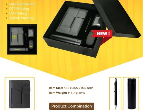 Promotional Gift Sets | Corporate Gifts | Bottle, Notebook, Pen, USB- Dubai 2024