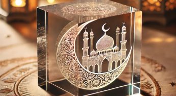 The Perfect Ramadan Gift: A Crystal Cube with 3D Engraving