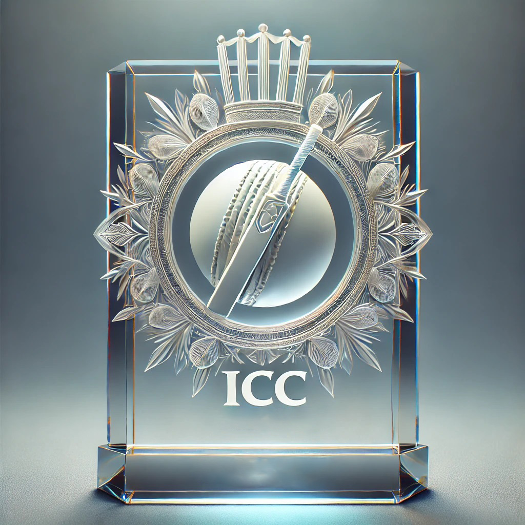 ICC crystal Trophy Award