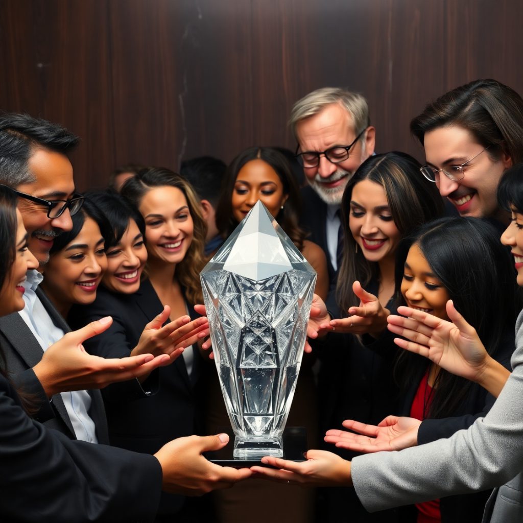 Human Clapping, Recognize a Crystal Award | NSF Crystal Arcade