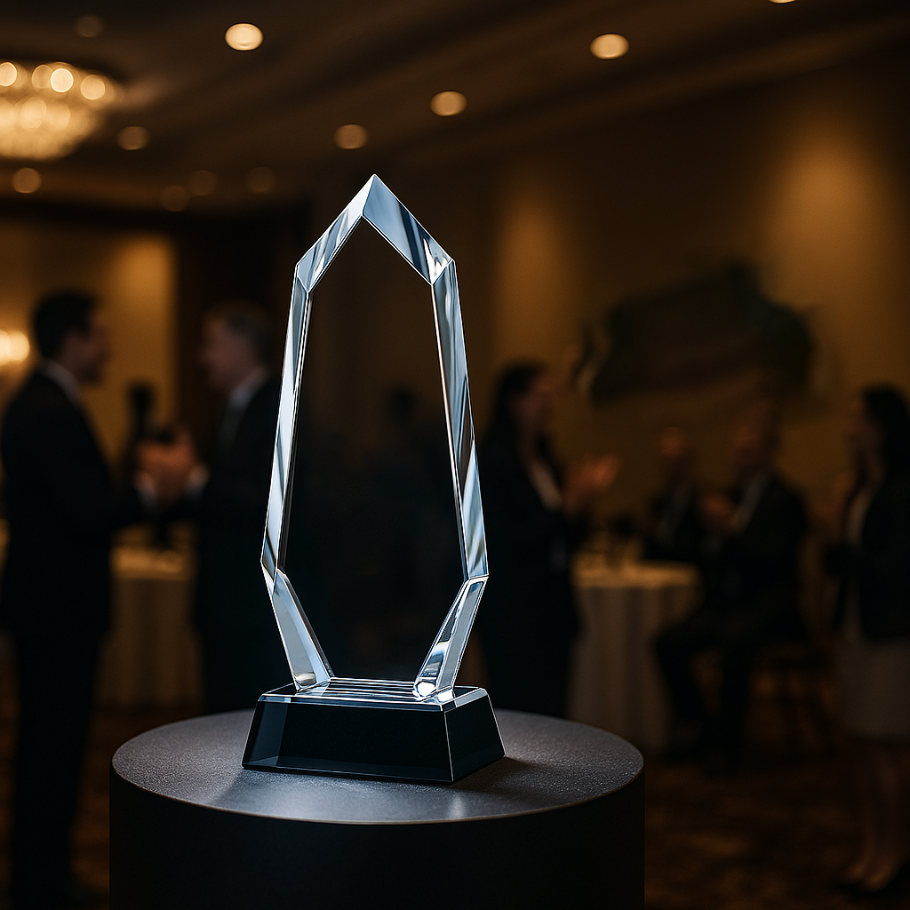 Crystal Awards: The Best Corporate Giveaways for Business Events & Client Appreciation
