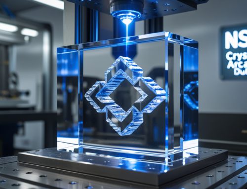 Floating Magic: How 3D Laser Engraving in Our Dubai Workshop Makes Awards Spectacular