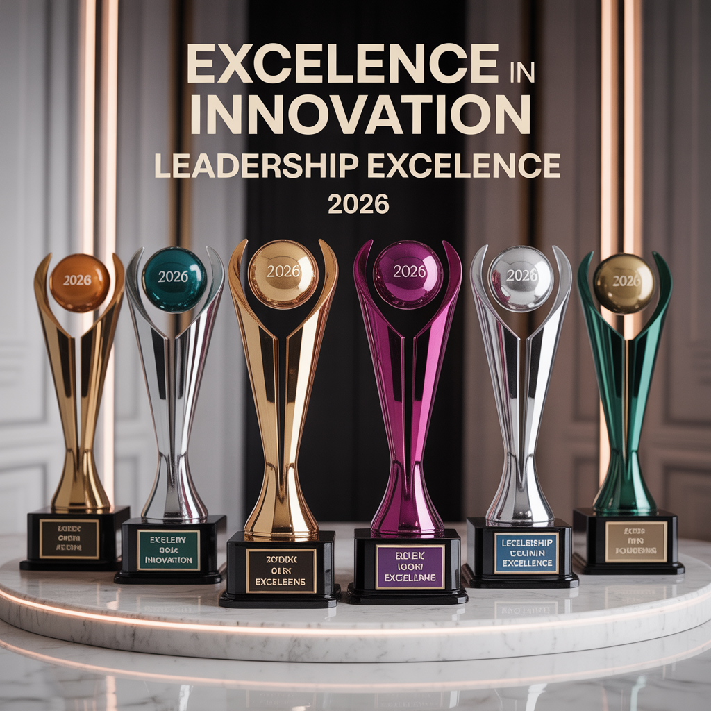 Creative Trophy Designs for 2026 Corporate Events